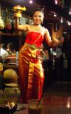Thai dancer, Restaurant Singha
