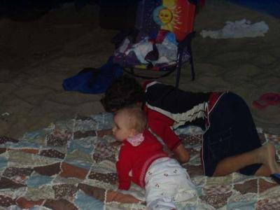 The beach at night