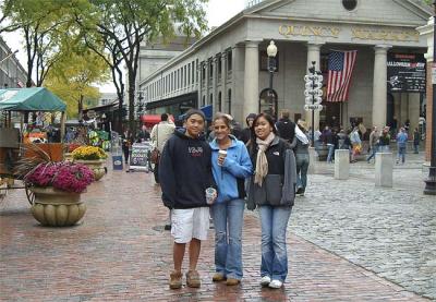 At the Quincy Market