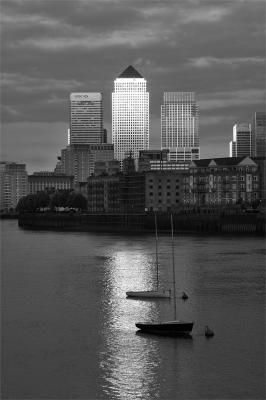 London in black and white