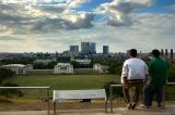 Docklands from Royal Observatory in Greenwich