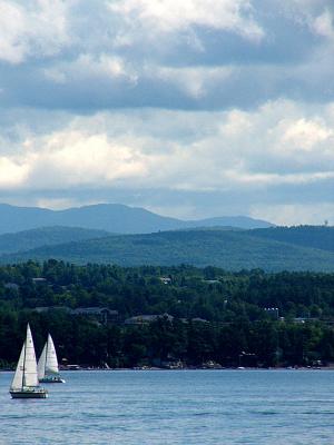 Sailboats on Lake Champlain ~ September 4th