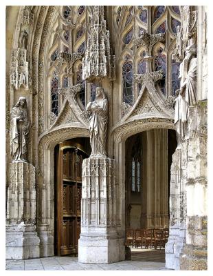 Vendome - Abbaye entrance