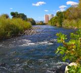 Truckee River in the Fall