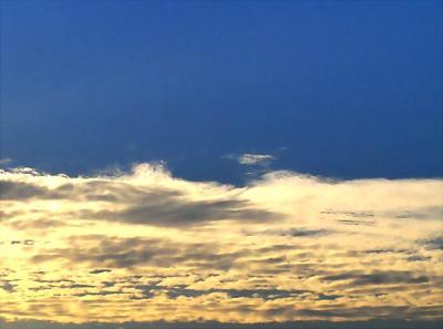 Above the clouds