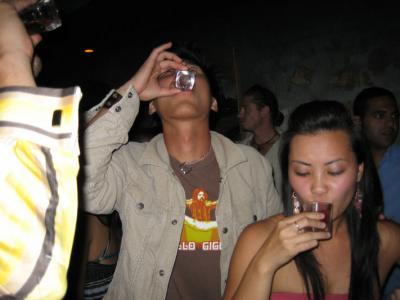 shooting vs sipping