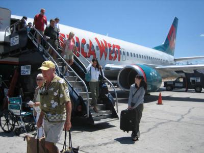 arriving into Cabo
