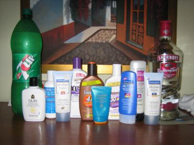 our bottles of arsenal for the sun