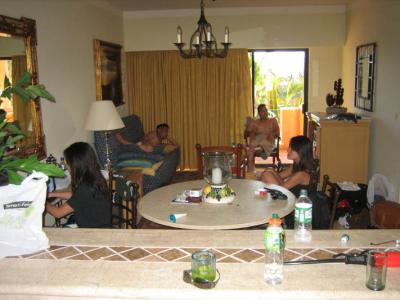 recovering after a hard day by the pool haha
