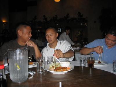 jerry and philip talking about poker @ the hsu's
