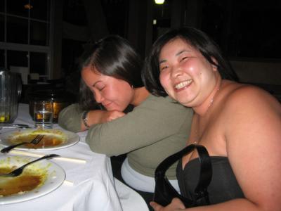 janet after her shot of rasp stoli