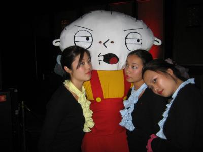 stewie and the girls