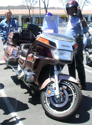 Bob and his Gold Wing