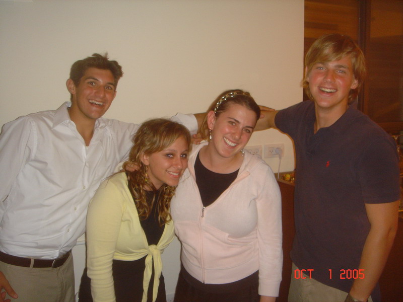 danielle segal and ariela with jake and avi damonJPG.JPG