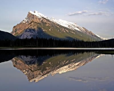 Mt. Rundle Reflected