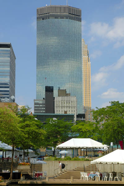 Minneapolis Skyline as seen from Peavy Plaza