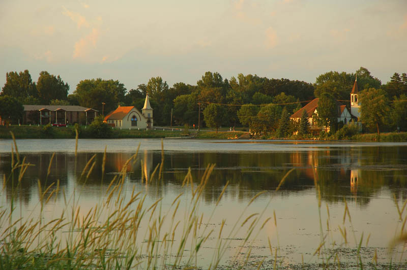 Sunset on the Mill Pond