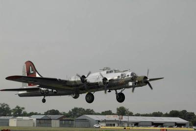 B-17 Flying Fortress Takes to the Air