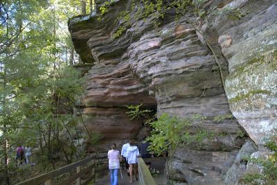 Sandstone Cliff Passage