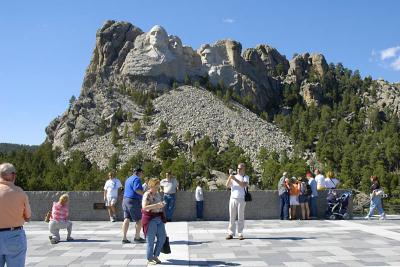 Tourists on the Grand View Terrace II