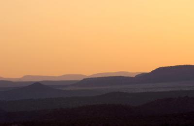 Layered Sunset