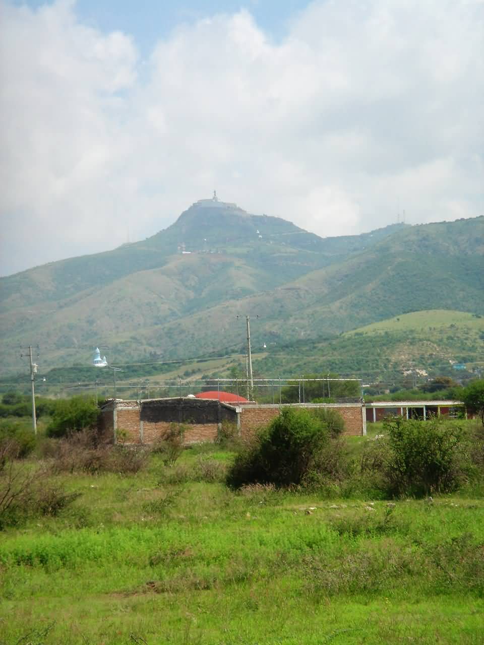Vista en zoom desde la ciudad de Silao en Guanajuato