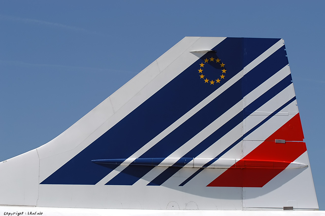 Concorde F-BTSD Air France colors