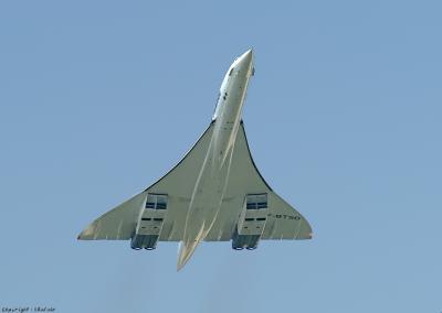 Concorde F-BTSD last take off
