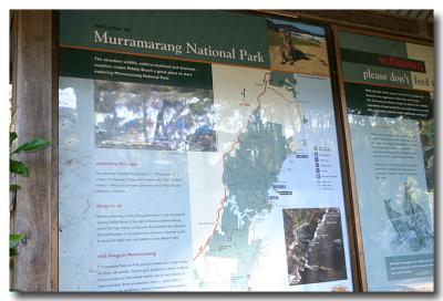 Marramarang National Park near Pebbly Beach - sign.jpg