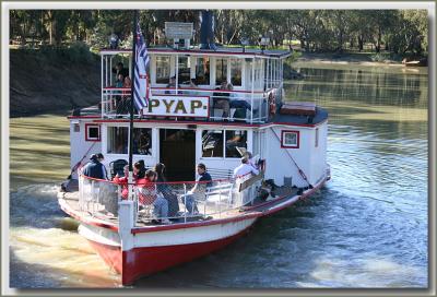 River boat  on the Murray