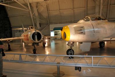 North American F-86A Sabre and MIG-15 4746.jpg