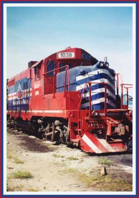 Okanagan Valley Railway locomotive.