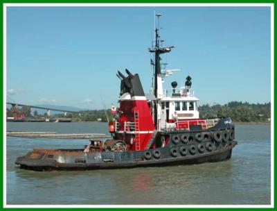 Tugboat the Comox Crown.