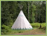 TeePee at group campsite.