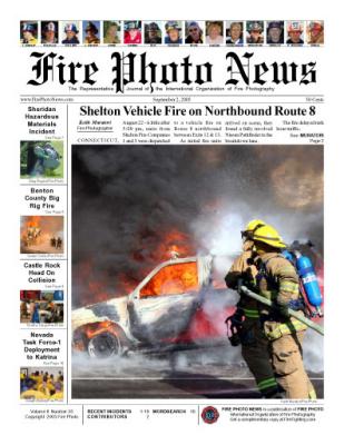 Fire Photo News 9-2-05 (FRONT PAGE)