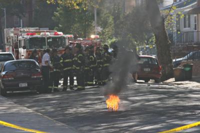 East 9th St. Manhole Fire (Brooklyn, NY) 10/19/05