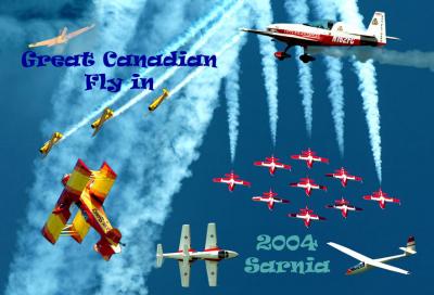 Sarnia Air Show 2004 - Snowbirds