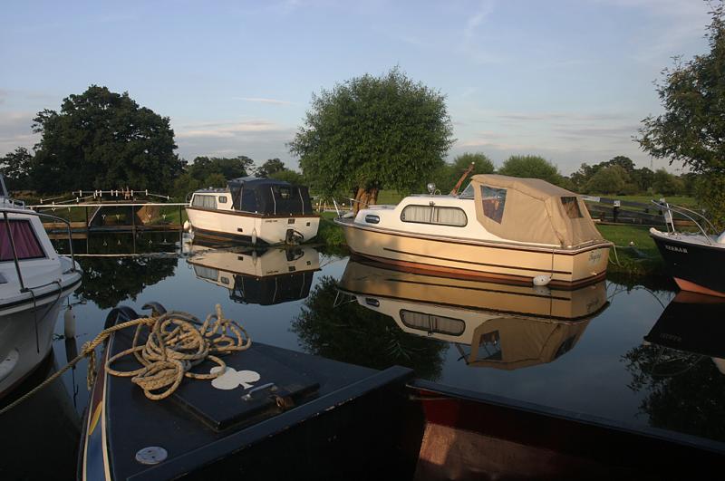 Reflections at Papercourt Lock