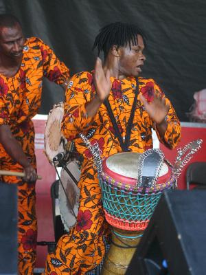 Chief Nana & Ambrepon Drummers