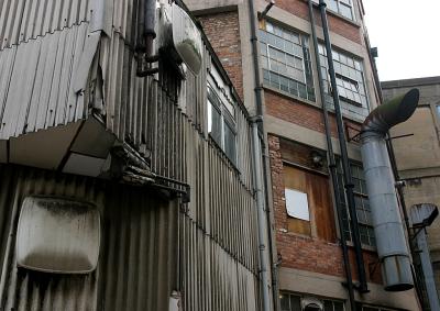 Sangra Building: Corrugated