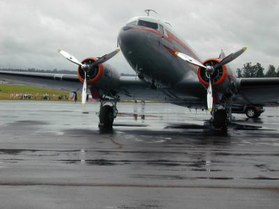 FAA's DC-3 used for checking Navaids