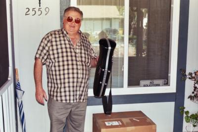 Wild Thing Tour Trumpet returned to it's maker