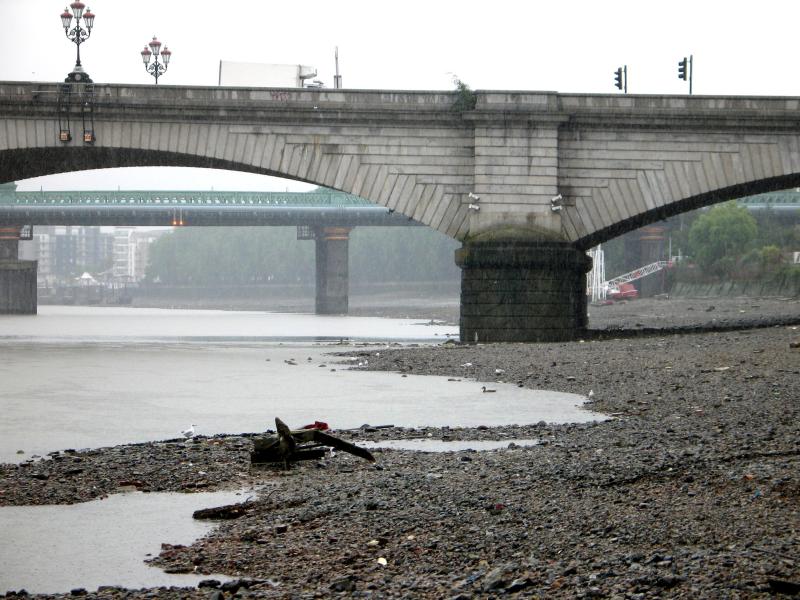 1st pier Putney Bridge south end.