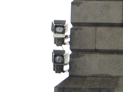 Putney bridge floodlights.