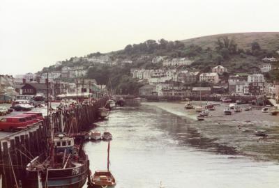 Looe river, from Looe bridge.