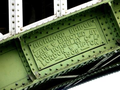 Richmond railway bridge.