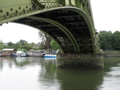 View from Surrey, downstream side.