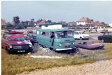 WEL 123 and Colins Commer and C-Craft on Hayling Island beach.