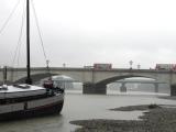 Putney  Bridge low spring tide.