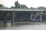 Hurlingham Yacht Club from other side of river.